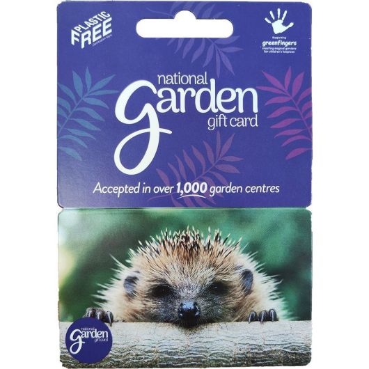 National Garden Hedgehog Gift Card £5